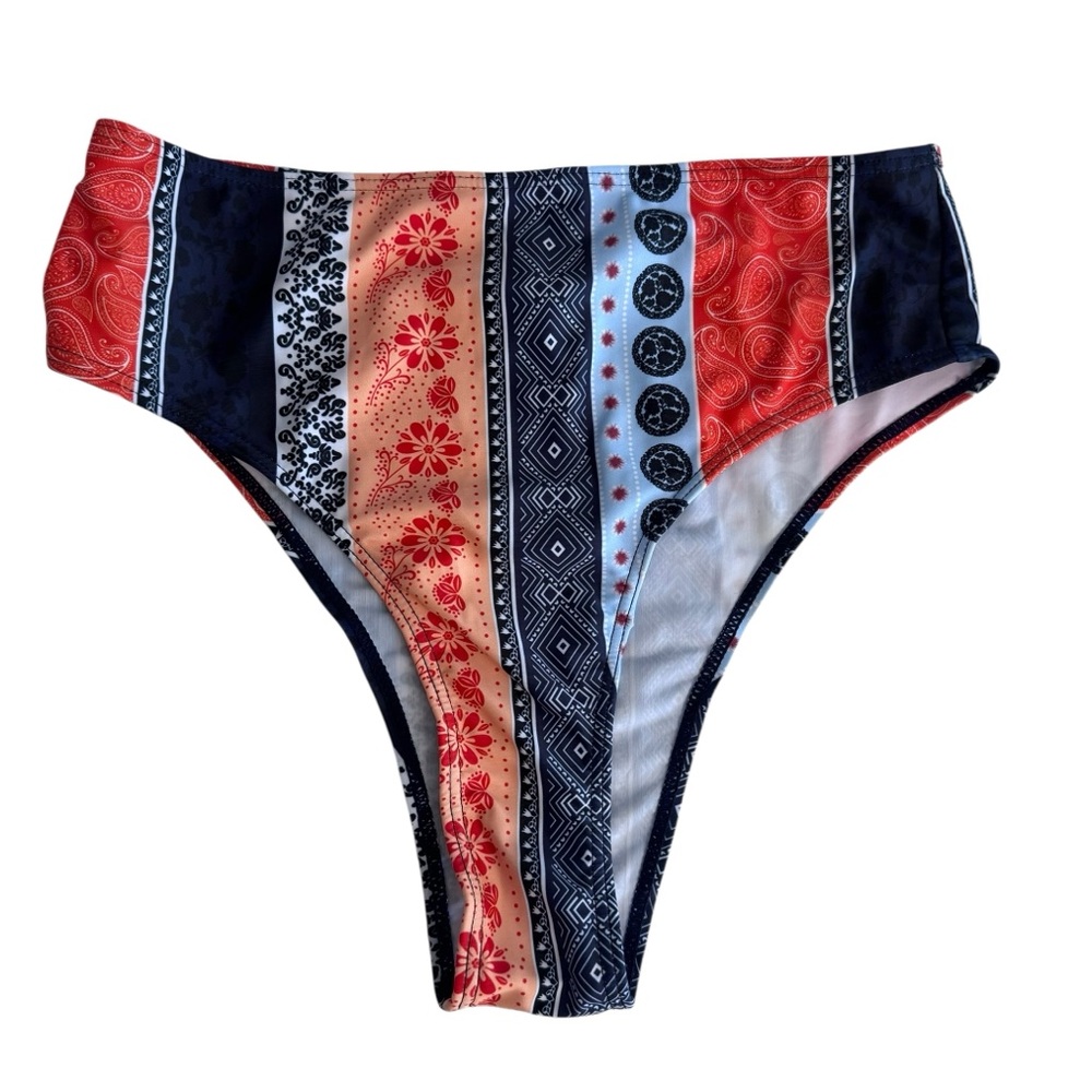 Women’s ROMWE swim bikini tankini bottoms size M NWOT